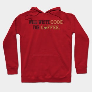 Will write code for coffee Hoodie